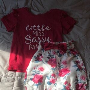 2 piece outfits set 2T